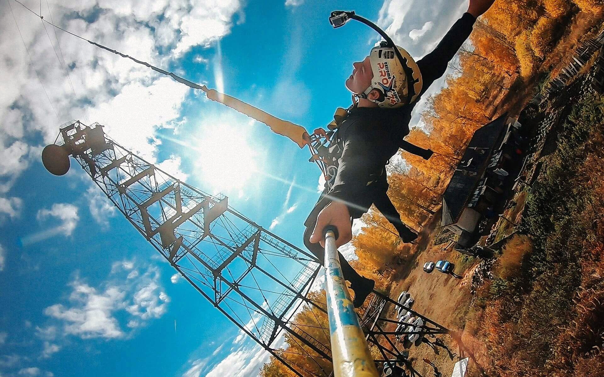 Роупджампинг в Челябинске, прыжки с верёвкой с моста с Клубом Rope-Jumper