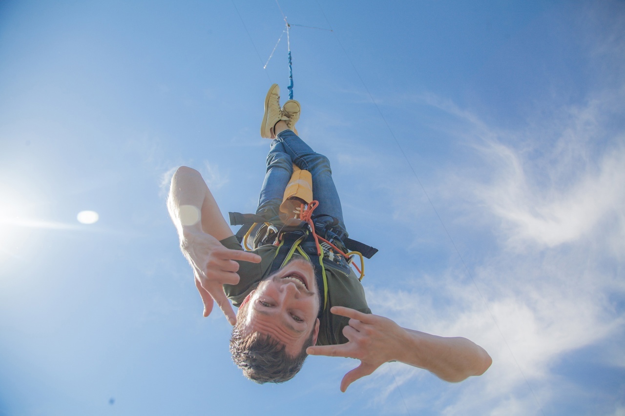 Роупджампинг в Челябинске, прыжки с верёвкой с моста с Клубом Rope-Jumper